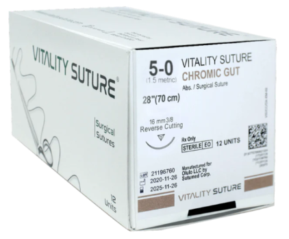 5-0 Chromic Gut Suture