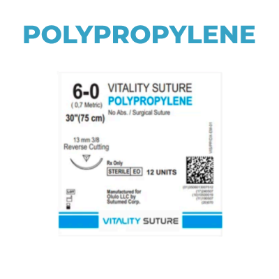 6-0 Polypropylene Suture