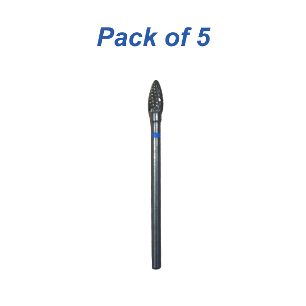 Vitality ridge reduction bur pack of 5 for oral surgery bone shaping