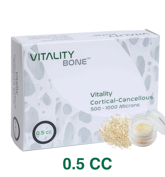 10 Boxes Vitality™ 0.5 CC Allograft Blend + 2 Boxes of Suture Gift