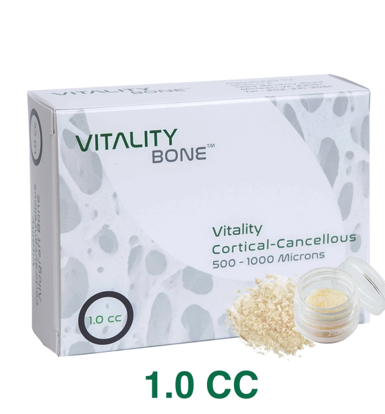 70/30 Cortical Cancellous Allograft Bone Blend (Mix) for Oral Surgery-Vitality