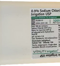 Vitality Irrigation Fluid