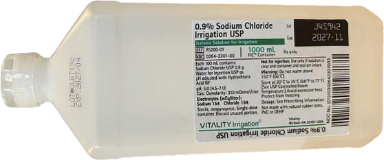 Vitality Irrigation Fluid
