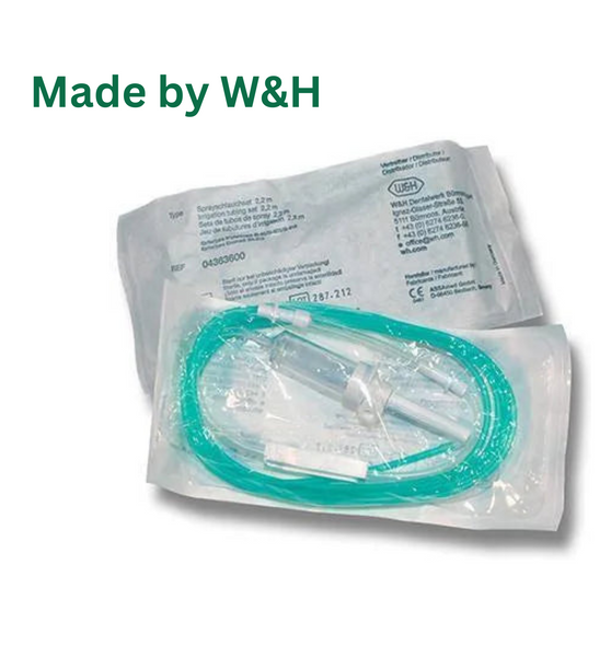 W&H Disposable Dental Irrigation Tubing-2.2m (6 per Pack)-for W&H 1.8m motors