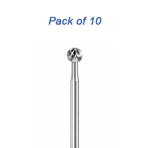 Oral Surgery Round Carbide Bur (10 per Pack)