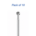 Oral Surgery Round Carbide Bur (10 per Pack)
