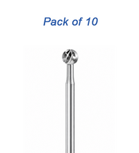 Oral Surgery Round Carbide Bur (10 per Pack)