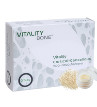 Vitality™ 0.5 CC Mineralized 70/30 Cortical Cancellous Mix 500- 1000 Micron Allograft Bone