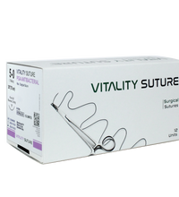 5-0 PGA Antibacterial Surgical Suture, 30'' - Vitality™